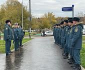 В Зеленограде открыли Аллею в честь 35-летия МЧС и высадили 14 красных яблонь