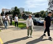 В Матушкино 30 августа во 2 микрорайоне состоялся обход территории