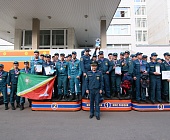 Команда пожарной части района Матушкино  победила в Чемпионате Москвы по боевому развертыванию