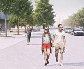 Центральный проспект Зеленограда станет зеленее и комфортнее для пешеходов
